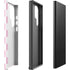 Pink and White Checkerboard Galaxy S25 Ultra Impact Case